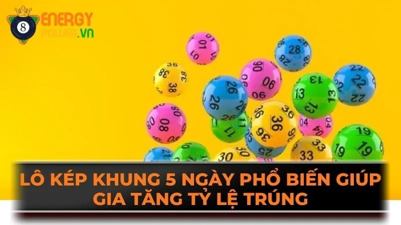 Lô kép khung 5 ngày phổ biến giúp gia tăng tỷ lệ trúng